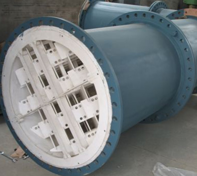 單元由交叉的橫條按一定規律構成許多X型單元。適用于粘度≤10^4厘泊的中高粘度液-液反應、混合、吸收過程或生產高聚物流體混合、反應過程，處理量較大時使用效果更佳。-上?；ぱ芯吭?><div   id=